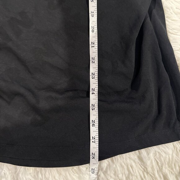 Nike Air womens Dri Fit Tee 2X Short sleeve black athletic rare Open Back - Picture 6 of 10